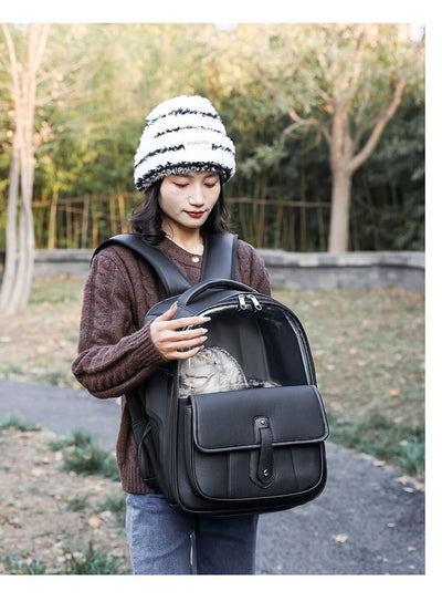 Mochila Transportadora para Gatos - Diseño Elegante y Portátil - Image 34