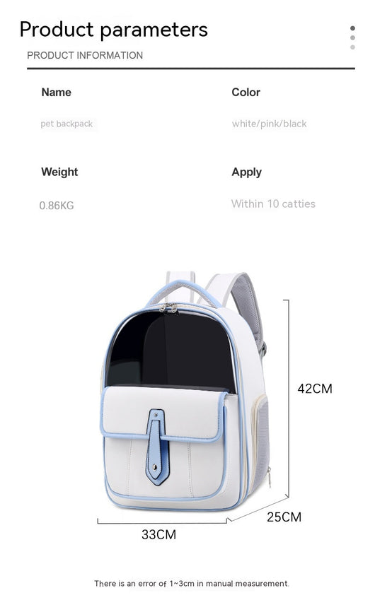 Mochila Transportadora para Gatos - Diseño Elegante y Portátil - Image 38