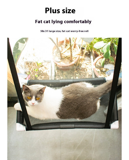 Hamaca Colgante para Gatos con Ventosas - Nido de Cuatro Estaciones - Image 21