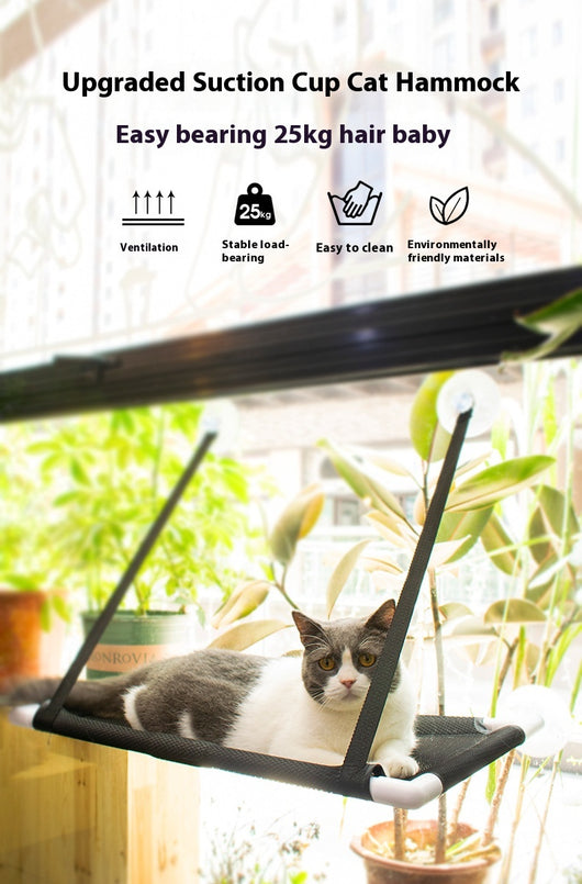 Hamaca Colgante para Gatos con Ventosas - Nido de Cuatro Estaciones - Image 28