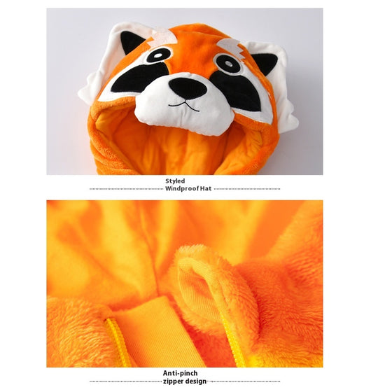 Enterito de Primavera Tolo Rabbit con Diseño Mapache - Abrigo Ligero para Bebé - Image 12