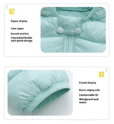 Abrigo Acolchado de Algodón para Bebé - Chaqueta Infantil Invierno - Image 19