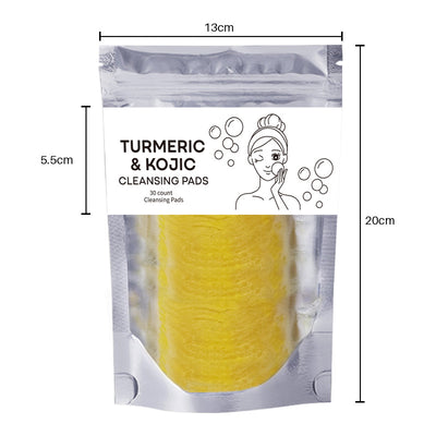 Discos Exfoliantes con Cúrcuma para Limpieza Facial Profunda - Image 3
