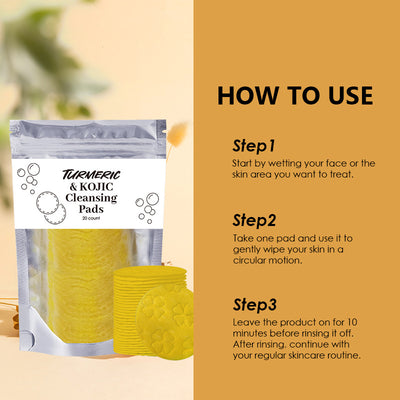 Discos Exfoliantes con Cúrcuma para Limpieza Facial Profunda - Image 15
