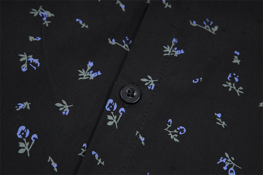Camisa Floral Suelta Estampada Unisex - Image 37