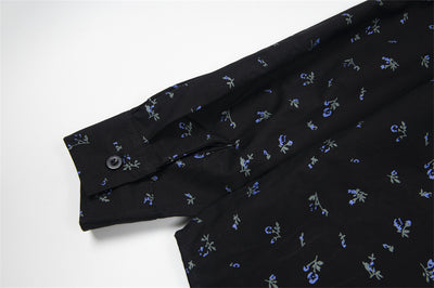 Camisa Floral Suelta Estampada Unisex - Image 49