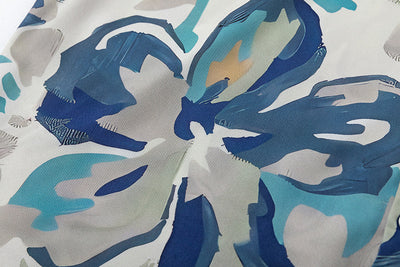 Camisa Estampada con Diseño de Flores en Óleo para Hombre - Image 22