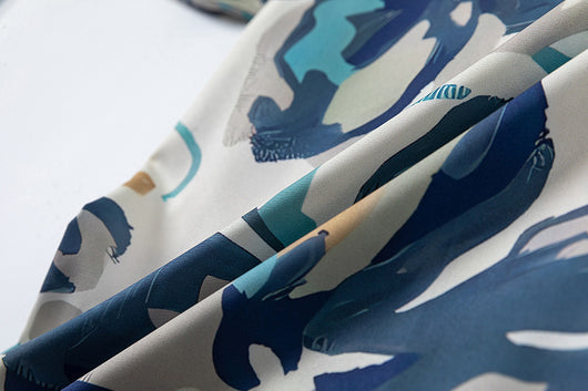 Camisa Estampada con Diseño de Flores en Óleo para Hombre - Image 23