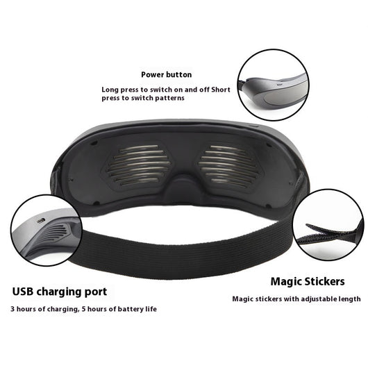 Gafas LED Bluetooth con Pantalla Full Color Dinámica para Fiestas - Image 14
