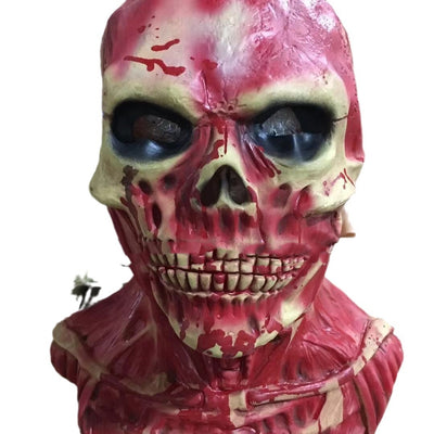 Máscara de Calavera con Sangre de Látex para Halloween - Image 7