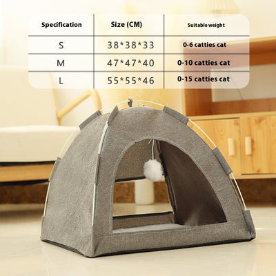 Casa Tienda Respirable para Mascotas - Interior y Exterior - Image 22