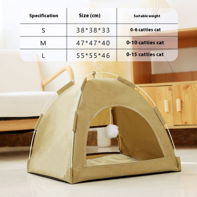 Casa Tienda Respirable para Mascotas - Interior y Exterior - Image 23