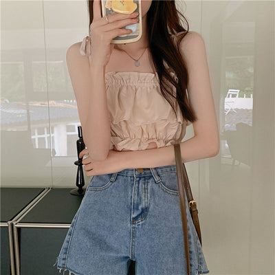 Top Fruncido Hot Girl con Tirantes Ajustables - Image 37