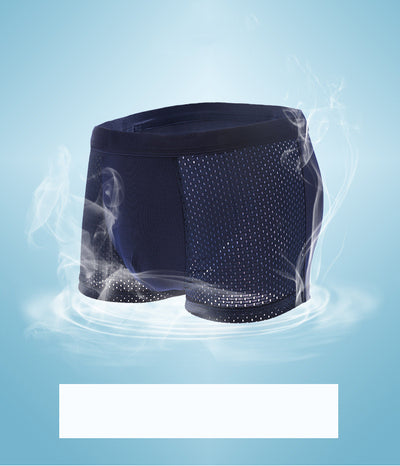 Calzoncillos Holgados de Malla Ice Silk para Hombre - Image 23