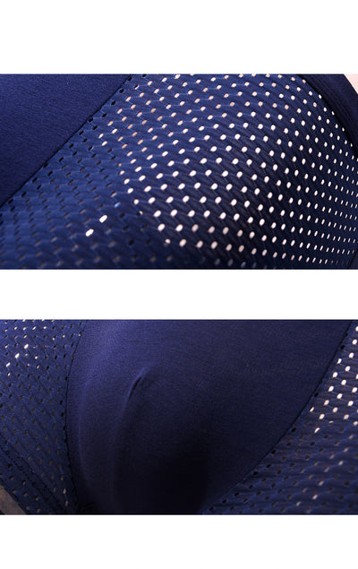 Calzoncillos Holgados de Malla Ice Silk para Hombre - Image 28