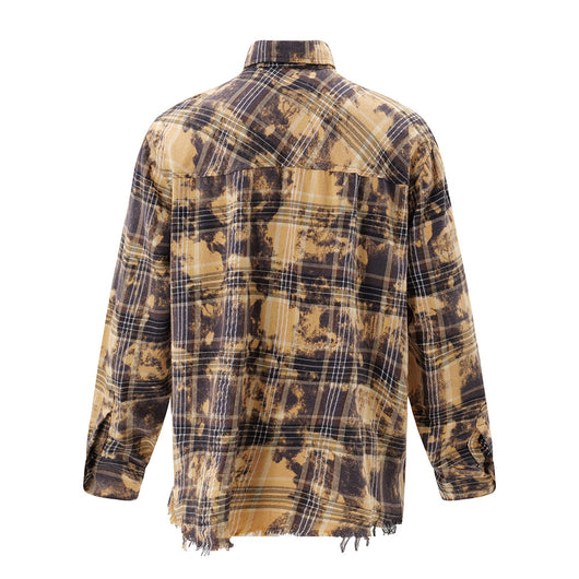 Camisa Tie-Dye a Cuadros para Hombre - Estilo Personalidad Fashion - Image 25