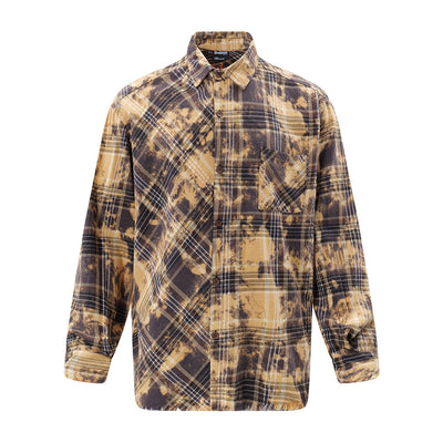Camisa Tie-Dye a Cuadros para Hombre - Estilo Personalidad Fashion - Image 27