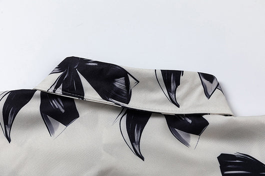 Camisa Estampada con Moño para Hombre y Mujer - Image 21