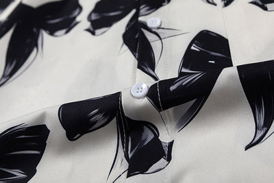 Camisa Estampada con Moño para Hombre y Mujer - Image 26