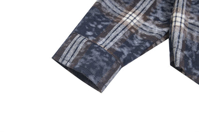 Camisa Cuadros Punk Oversized para Hombre - Image 34