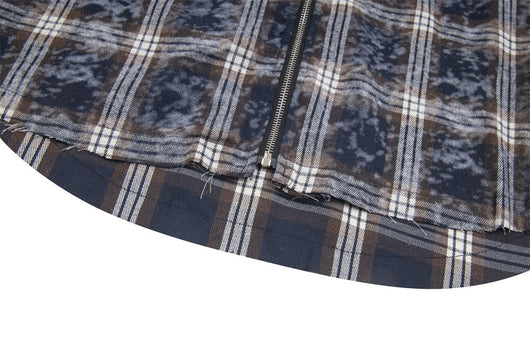 Camisa Cuadros Punk Oversized para Hombre - Image 42