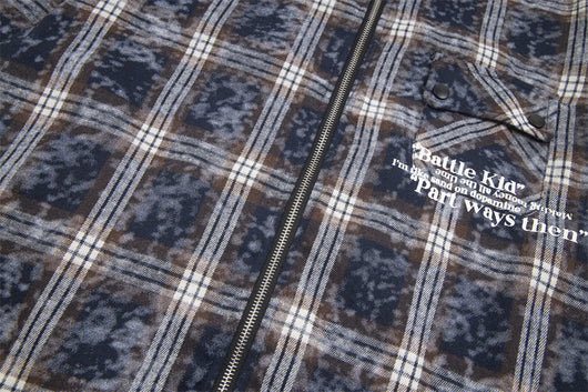 Camisa Cuadros Punk Oversized para Hombre - Image 43