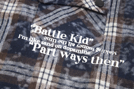 Camisa Cuadros Punk Oversized para Hombre - Image 48