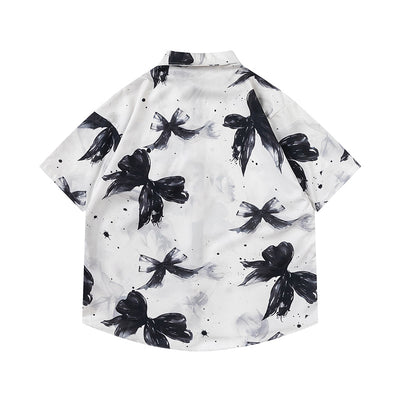 Camisa Estampada con Lazo para Hombre y Mujer - Image 26