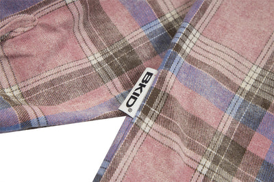 Camisa Cuadros Holgada Manga Larga para Hombre - Image 37