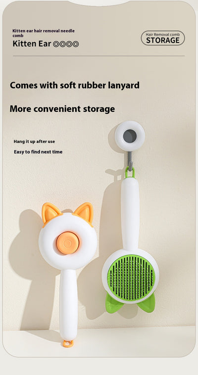 Cepillo Deslanador Automático para Perros y Gatos con Limpieza Automática - Image 10