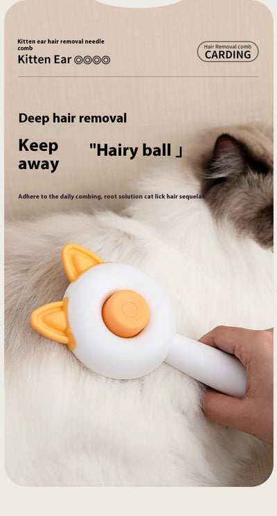 Cepillo Deslanador Automático para Perros y Gatos con Limpieza Automática - Image 11