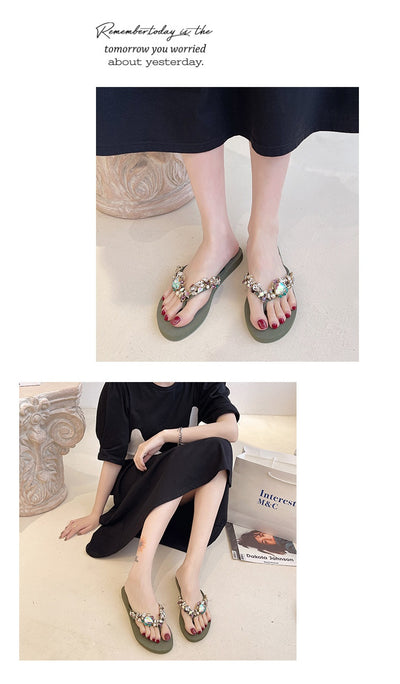Sandalias Bohemias Planas para Playa - Chanclas Antideslizantes para Mujer - Image 26