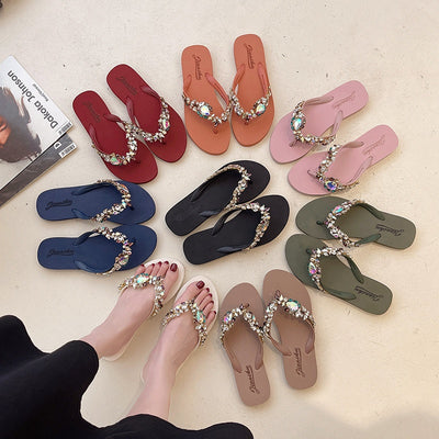 Sandalias Bohemias Planas para Playa - Chanclas Antideslizantes para Mujer - Image 31