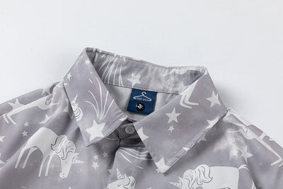 Camisa Estampada con Diseño de Estrellas para Hombre - Image 28