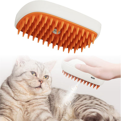 Cepillo de Vapor Recargable para Mascotas con Spray y Masaje - Image 15