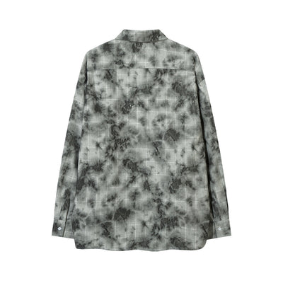 Camisa Suelta Tie-Dye Tinta para Hombre - Estilo Fresco y Moderno - Image 24