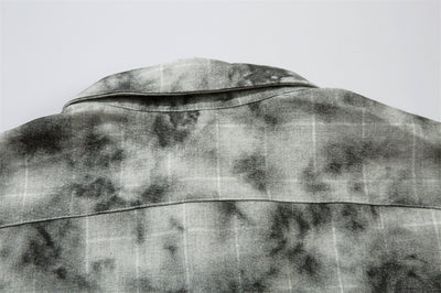 Camisa Suelta Tie-Dye Tinta para Hombre - Estilo Fresco y Moderno - Image 26