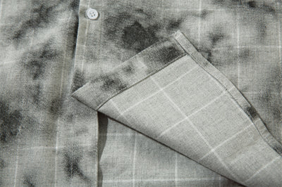 Camisa Suelta Tie-Dye Tinta para Hombre - Estilo Fresco y Moderno - Image 29