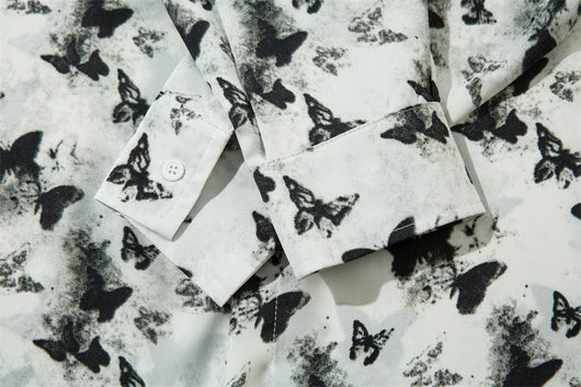 Camisa Suelta Estampado Floral Completo para Hombre - Image 25