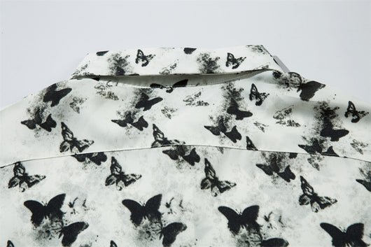 Camisa Suelta Estampado Floral Completo para Hombre - Image 33