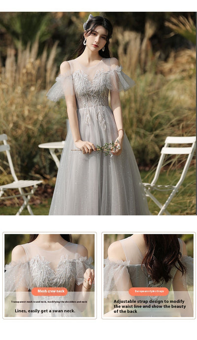 Vestido Slim Fit Gris para Mujer - Diseño Moderno y Versátil - Image 29