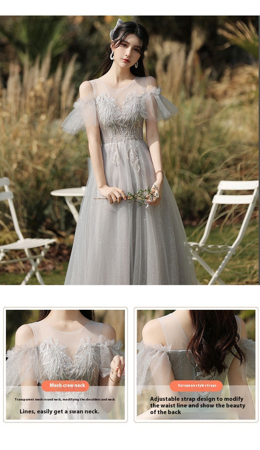 Vestido Slim Fit Gris para Mujer - Diseño Moderno y Versátil - Image 29