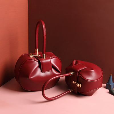 Bolso de Cuero Tipo Dumpling - Diseño Moderno y Versátil - Image 28