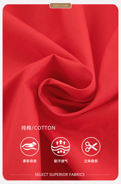 Camisa de Trabajo de Algodón Pesado con Encaje - Image 17