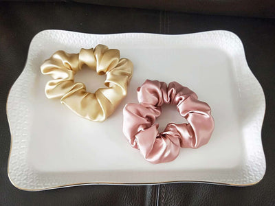 Argolla para Cabello de Seda Crepé Satinado Hecha a Mano - Image 51