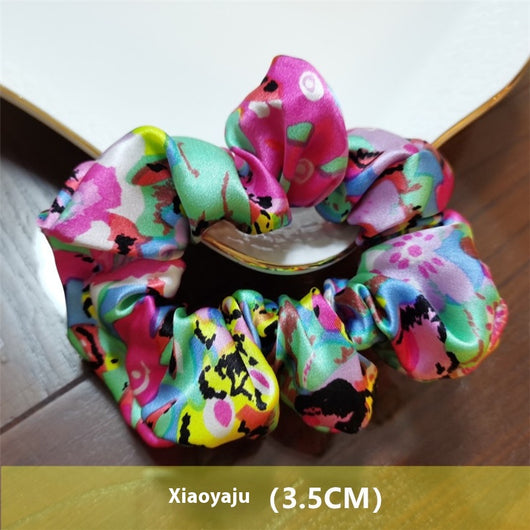 Argolla para Cabello de Seda Crepé Satinado Hecha a Mano - Image 69