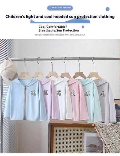 Camiseta de Protección Solar Infantil Transpirable para Verano - Image 10