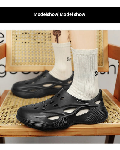 Zapatos Casuales de Playa con Diseño Roto para Hombre - Image 18