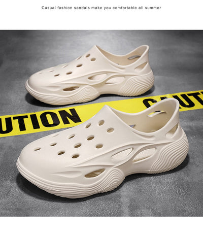 Zapatos Casuales de Playa con Diseño Roto para Hombre - Image 31