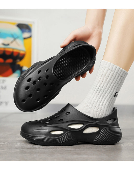 Zapatos Casuales de Playa con Diseño Roto para Hombre - Image 35